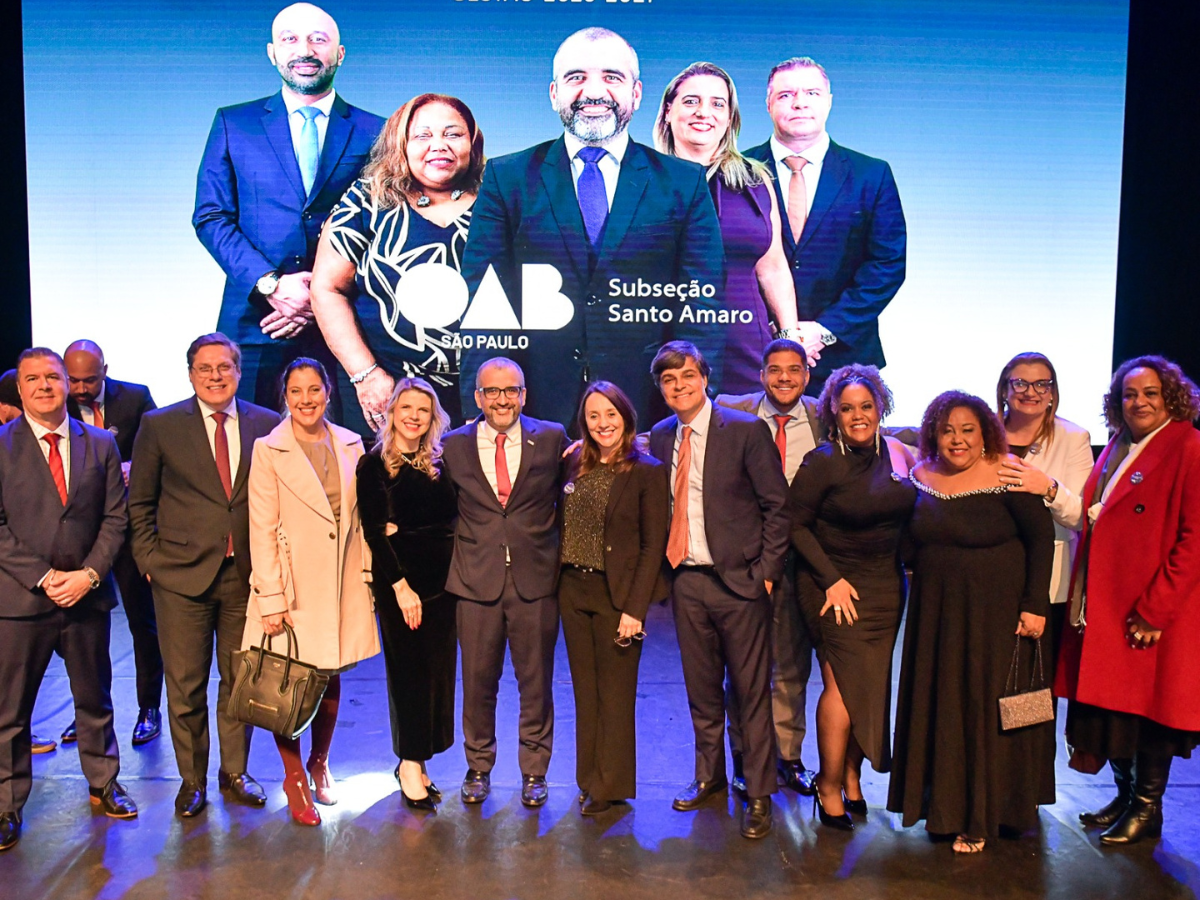Diretoria da OAB SP participa de cerimônia de posse na Subseção de Santo Amaro