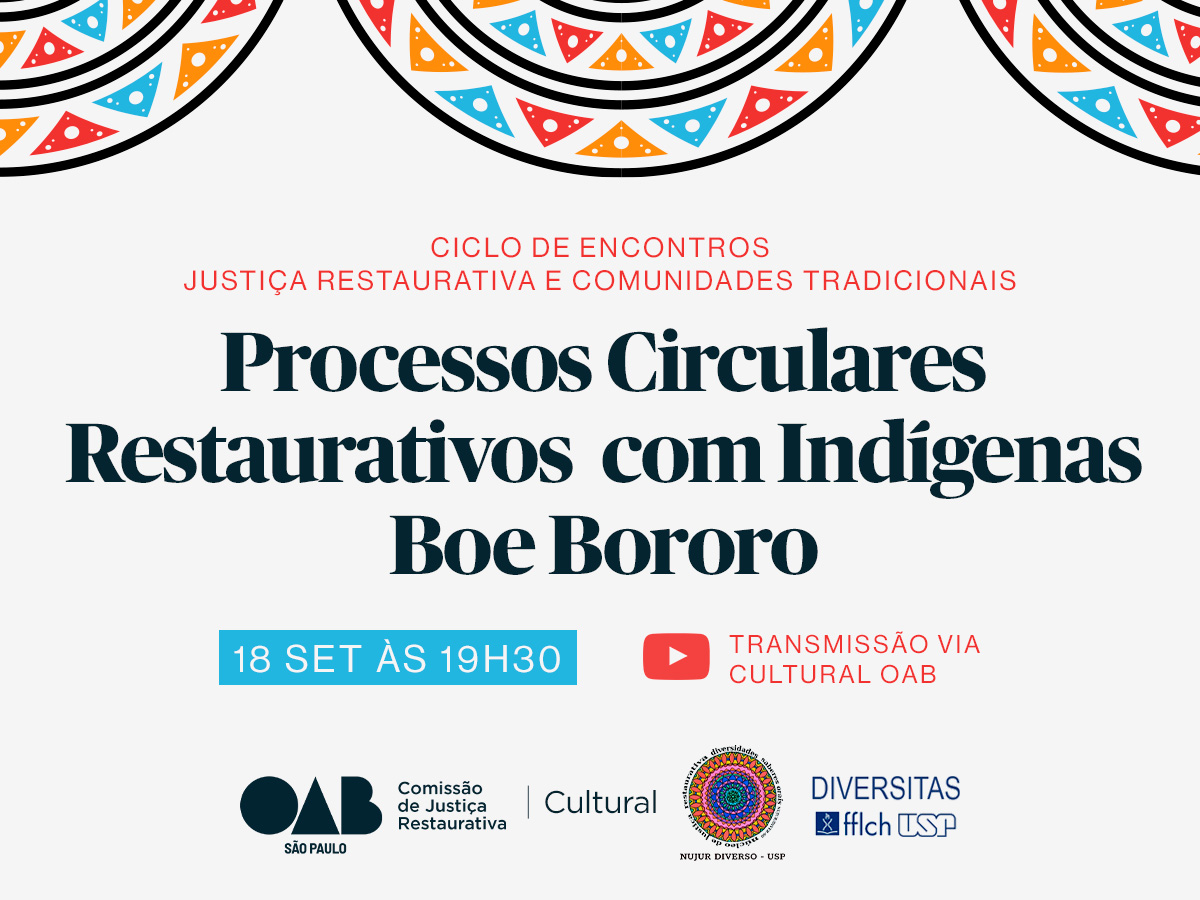 OAB SP e USP promovem série de encontros para fortalecer práticas restaurativas com comunidades tradicionais
