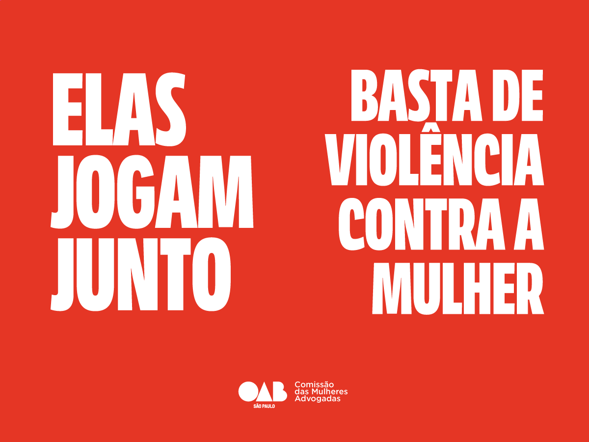 ‘Elas Jogam Junto’: clássico entre Palmeiras e Santos reforça união pelo fim da violência contra a mulher