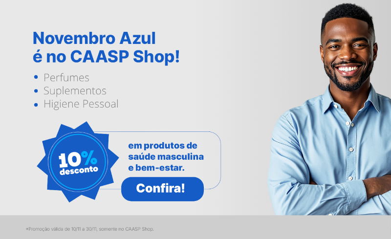 CAASPShop traz descontos em produtos de bem-estar masculino